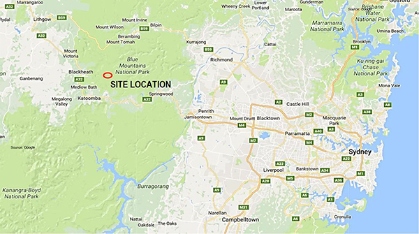 Katoomba Airport location Katoomba Airport location