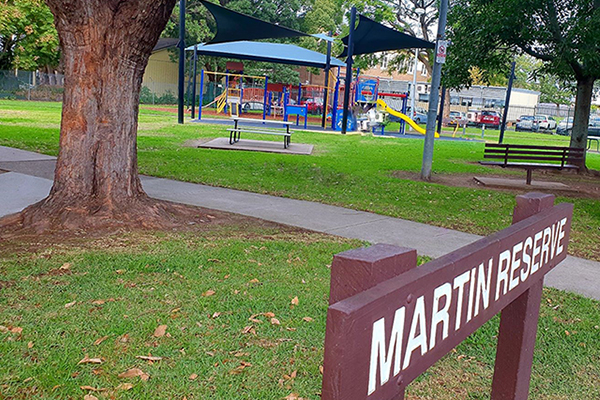Croydon Park's Martin Reserve Croydon Park's Martin Reserve