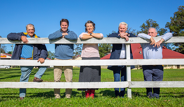 Murwillumbah Showground's Allan Brown, Minister for Lands and Water Kevin Anderson, Kyogle mayor Kylie Thomas, Tweed MP Geoff Provest, and Tweed councillor Warren Polglase Murwillumbah Showground's Allan Brown, Minister for Lands and Water Kevin Anderson, Kyogle mayor Kylie Thomas, Tweed MP Geoff Provest, and Tweed councillor Warren Polglase
