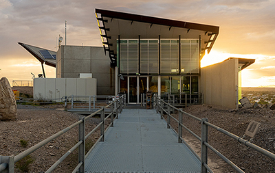 Museum building at Broken Hill Earth Complex