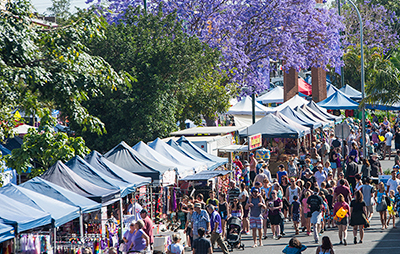 Grafton Jacaranda Festival. Credit: Destination NSW