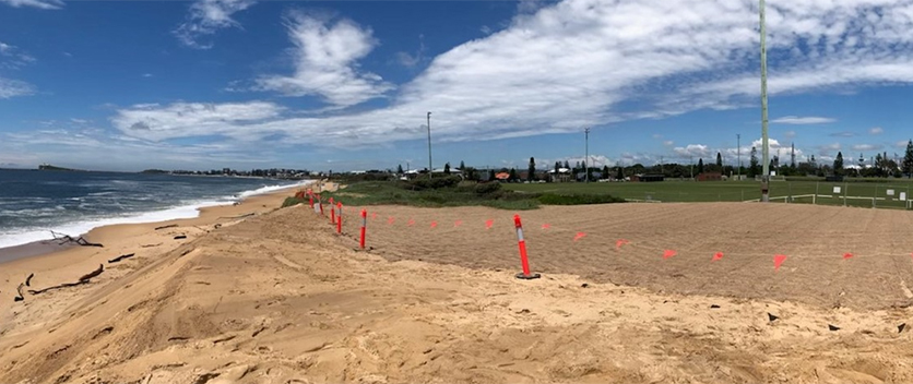 Restoration of Stockton Beach