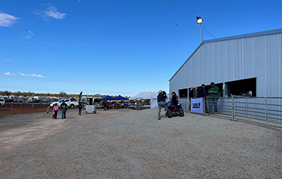 Upgraded hall at Balranald