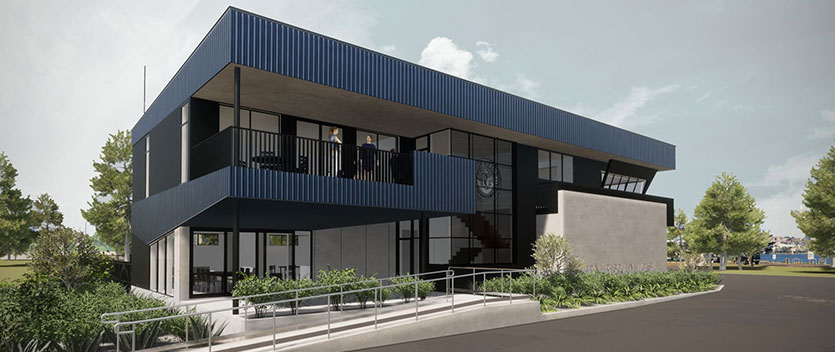 Artist impression of the proposed new Marine Rescue Newcastle
