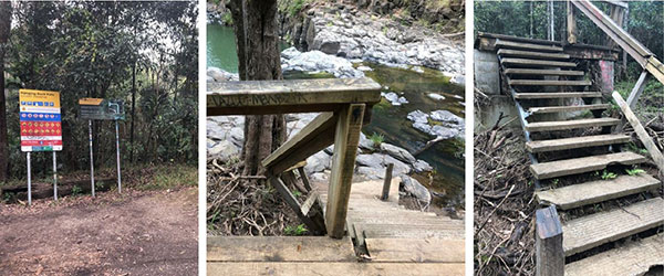 Hanging Rock Falls upgrade