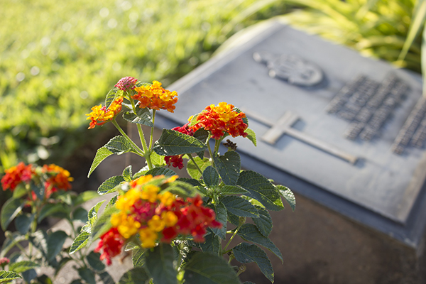 Grave marker