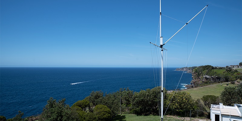 A new 23.5 metre flagstaff was the final key heritage addition