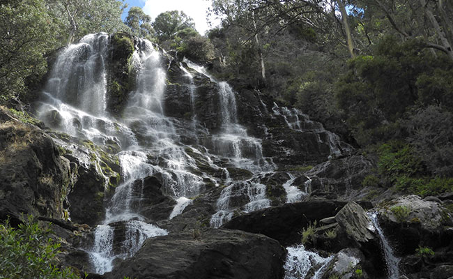 Buddong Falls. Credit: Shoalhaven Bushwalkers