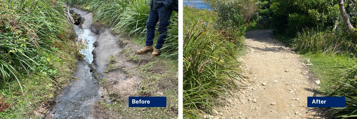 Abrahams Bosom Reserve before and after location image