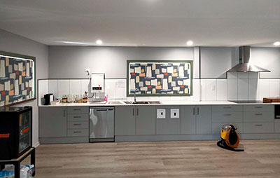 The new kitchen at Bermagui Men's Shed