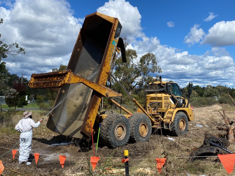 It took years of planning to excavate and contain soil contaminated at the former Jennings Processing Plant.