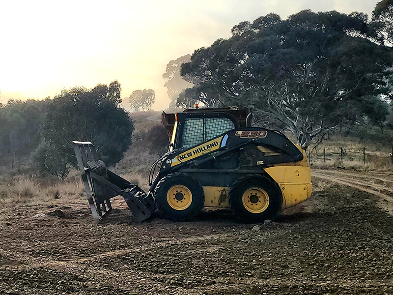 Fire trail upgrade at Nail Tree Hill