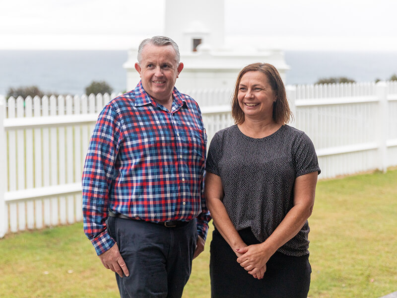 Matthew Smith & Jackie Lamphee, Norah Head Lighthouse