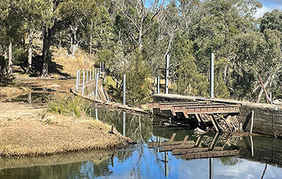 Moore Creek dam repairs