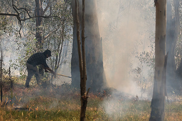 Culturally informed burn in Tumut