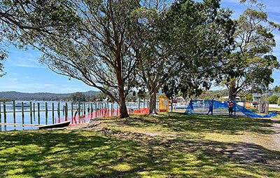 Site of the former Empire Bay Marina