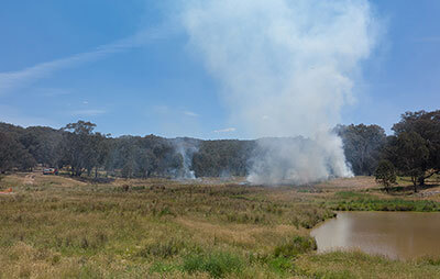 Culturally informed burn in Tumut