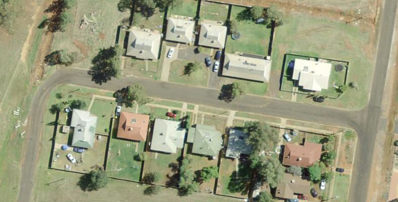 Three Ways Reserve aerial view