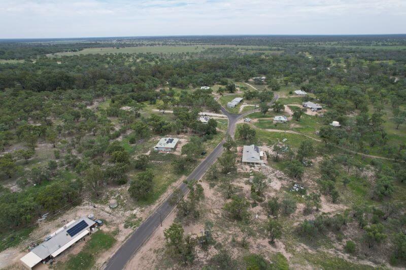 The Walli village at Collarenebri is undergoing infrastructure upgrades under the Roads to Home program