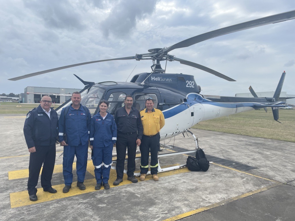 Statewide helicopter inspections ahead of bushfire season