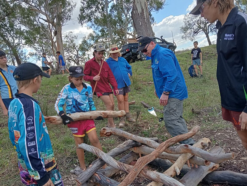 Fish hotel being built at OzFish