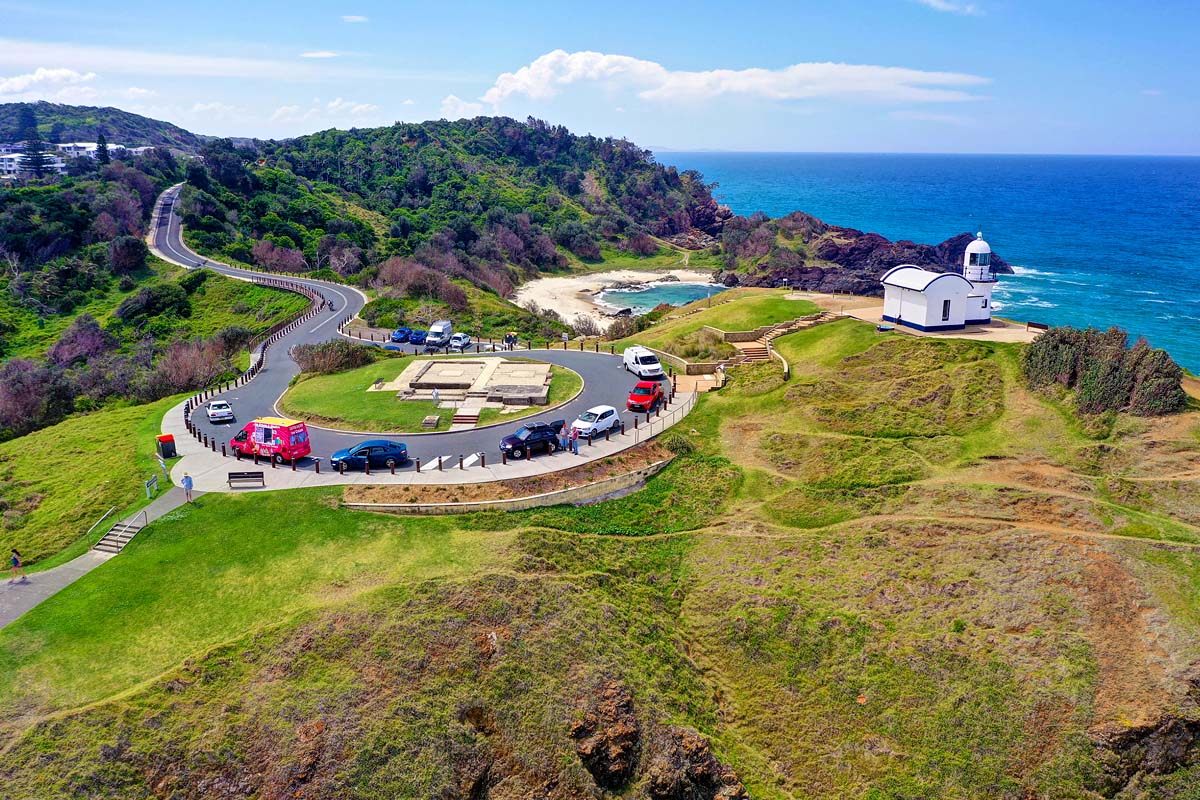 Coastal view at Tacking Point Lighthouse NSW. Credit: Craig Mason / DPE
