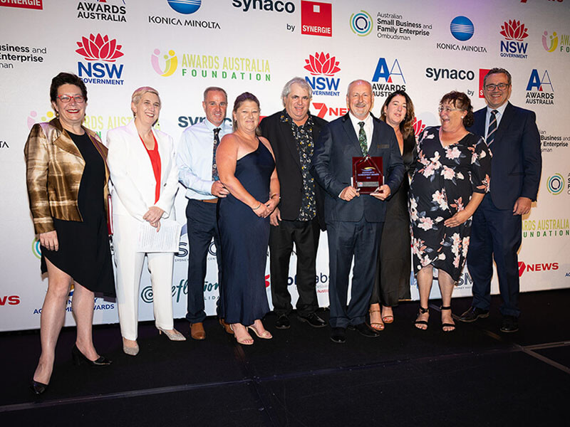 Minister for Lands and Property Steve Kamper congratulates Armidale’s June Dangar, Tweed Shire Council and Calarie Recreation Reserve Land Manager (pictured) for winning Statewide awards for excellence in Crown land management at the 2024 Community Achievement Awards for NSW and the ACT.