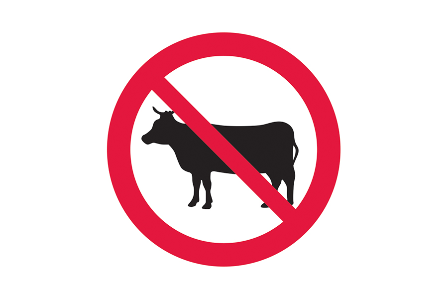 Signage preview for no grazing