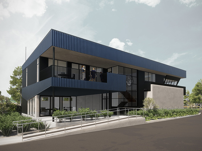 Artist impression of Marine Rescue Newcastle