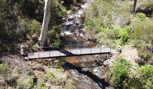 Bridge over Micalong Creek Bridge over Micalong Creek