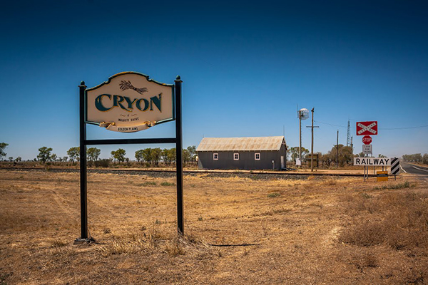 Cryon, population 46, relies on its hall to support local community events.