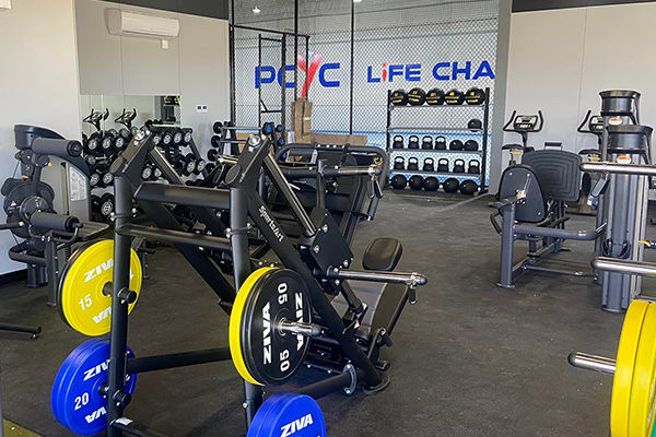Fully equipped gym at Walgett PCYC Fully equipped gym at Walgett PCYC
