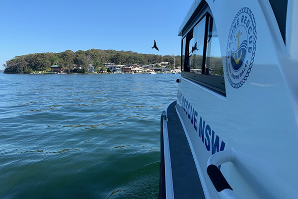 Upgrade for marine rescue base access road