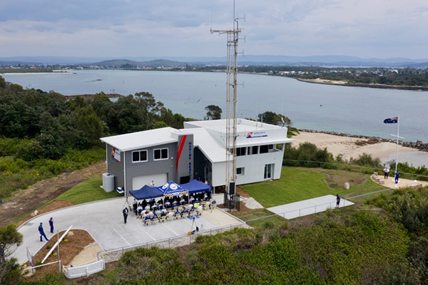 Upgrade for marine rescue base access road