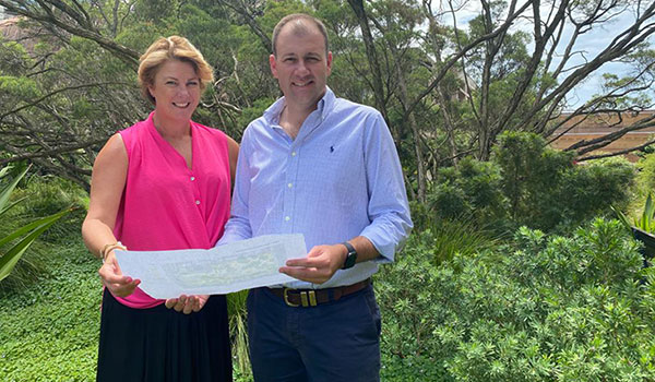 Minister Pavey and Sam Farraway MLC Minister Pavey and Sam Farraway MLC