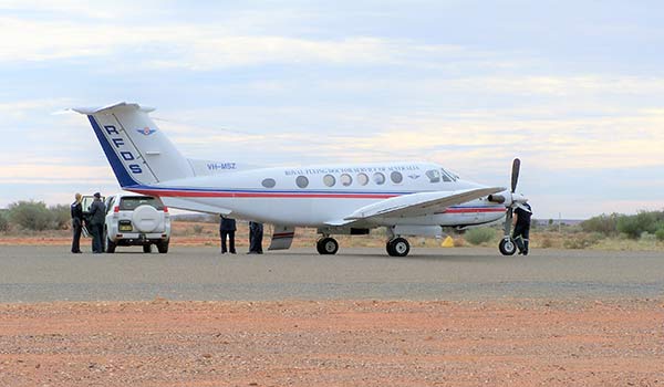 Royal Flying Doctor Service at Tibooburra Aerodrome
