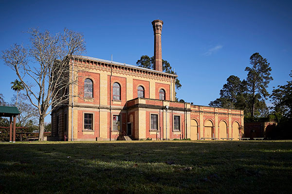 The historic Pumphouse at Walka Water Works
