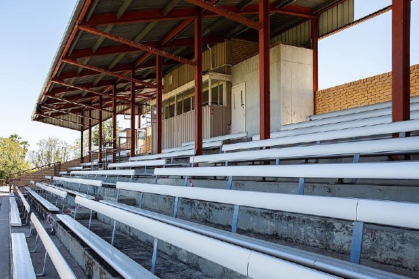 View of the current Moree Race Club grandstand View of the current Moree Race Club grandstand