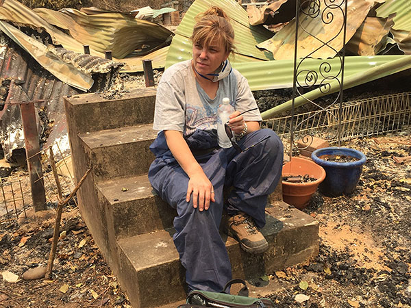 Kim MacDonald lost her home while fighting to save her local community hall