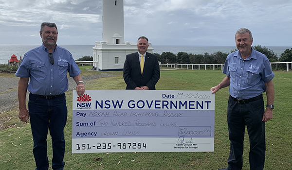 Norah Head Lighthouse Reserve receives $200,000 Norah Head Lighthouse Reserve receives $200,000