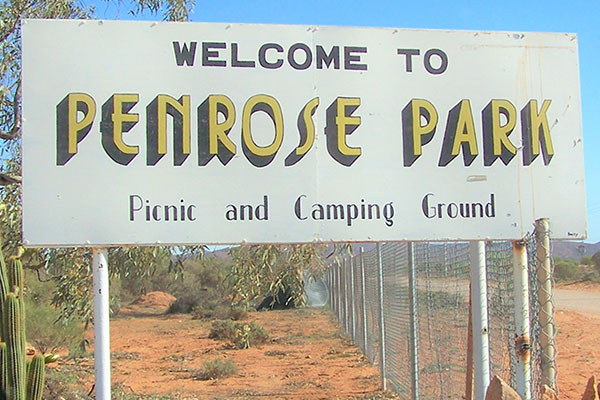 Penrose Park signage