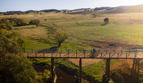 Tumbarumba to Rosewood Rail Trail opens Tumbarumba to Rosewood Rail Trail opens