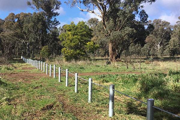 Tumut bush common fence Tumut bush common fence