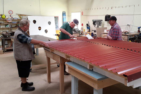 Uralla Men's shed. Uralla Men's shed.