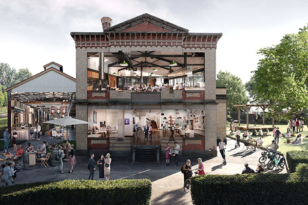 Walka Water Works artist impression - Pumphouse