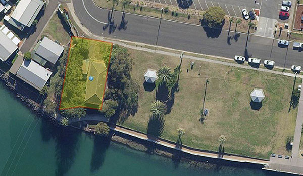 Aerial view of Windang open space Aerial view of Windang open space